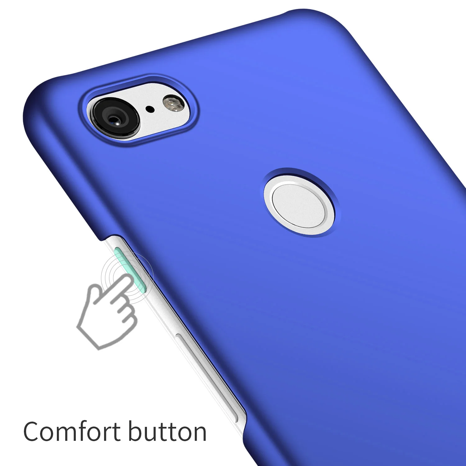 Чехол для Google Pixel 3 XL Роскошный Жесткий матовый чехол телефона из поликарбоната 2 /