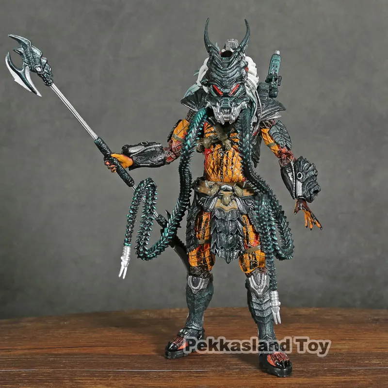 NECA Predator Clan Leader Alien Hunter 7 дюймов экшн фигурка Ultimate Deluxe Коллекционная модель