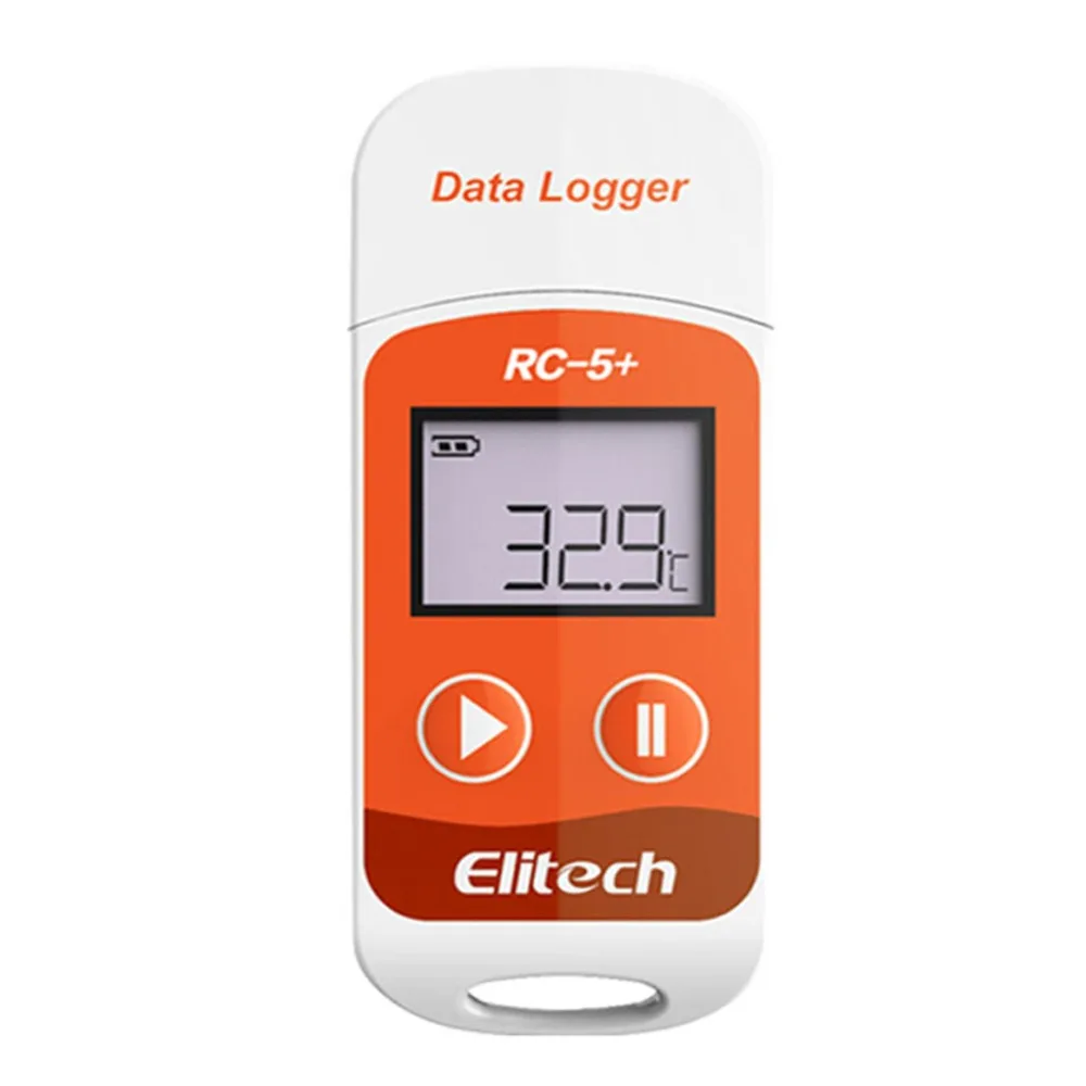 

Temperature Data Logger RC-5+ PDF Reusable USB Temperature Recorder Sensor Temp Monitor 32000 Points Software for Window or Mac