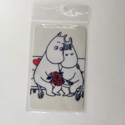 14 Moomin, новинка, наклейка на автобус, карточку, игрушка, наклейка, малыш, Муми, мультяшная наклейка, милый финский персонаж, наклейка на телефон, приятный цвет, наклейка - Цвет: 14