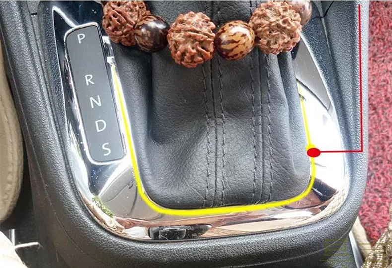Нержавеющая сталь 4 шт./лот AT/MT Gears декоративная рамка крышка автомобиля Стайлинг