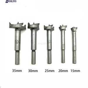Сверло форстнера для дерева сверло само центрирующий кольцевая пила Резак деревообрабатывающий набор инструментов 15 мм, 20 мм, 25 мм, 30 мм, 35 мм шарнир Форстнер бит 5 шт.
