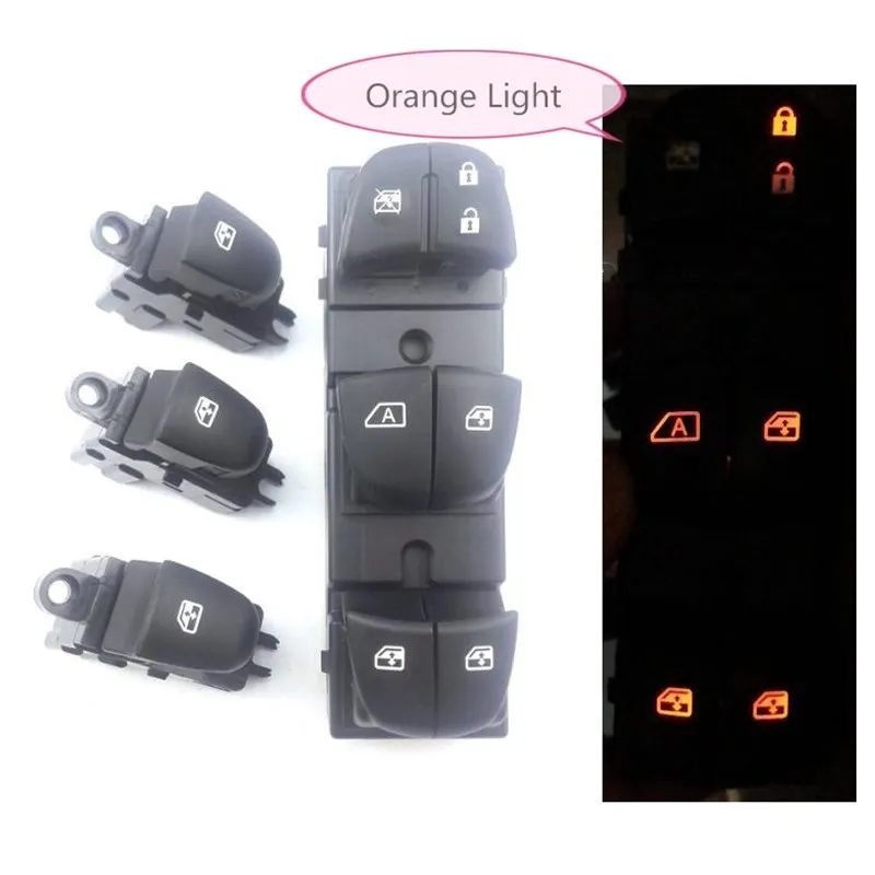 Оранжевый выключатель света для Nissan Qashqai Altima Sylphy Tiida X Trail 25401 1KA0A 25411 1KL5A