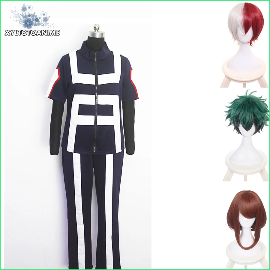 Boku no Hero Academy Bakugou Katsuki/Iida Tenya/Todoroki Shouto, костюм для косплея, спортивная одежда My Hero Academy