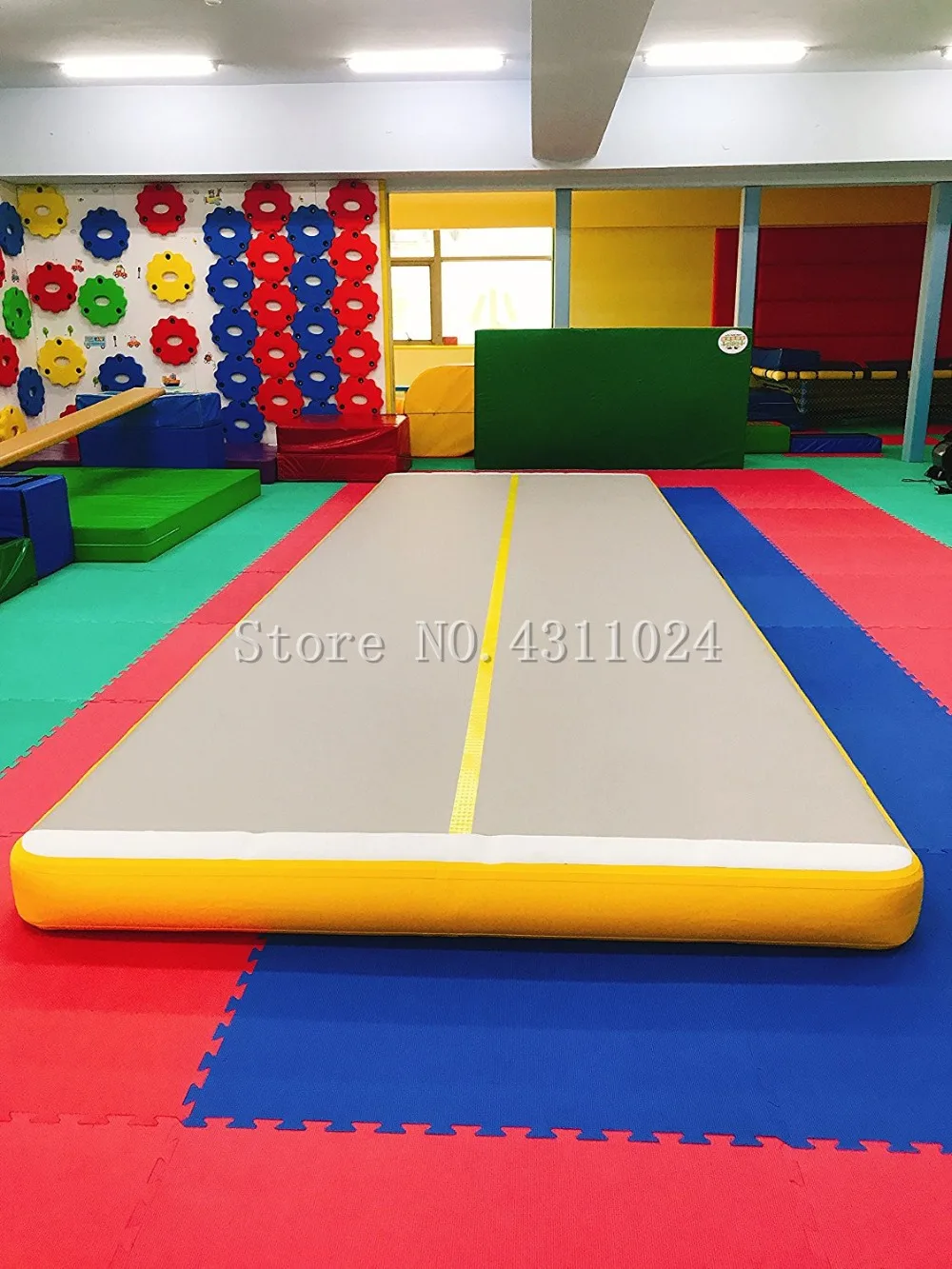 

Free Shipping 8M Length 4/8 inch Thick Air Track Tumbling Mat for Gymnastics Inflatable Airtrack Floor Mats with Pump