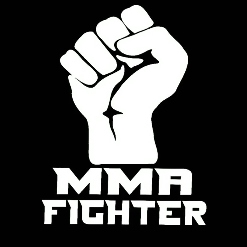 1 шт. боец MMA смешная наклейка на машину мотоцикл автомобиль аксессуары Винил