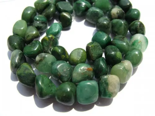 

wholesale 5strands 4-12mm genuine jade bead Natural Indian agate gemstone freeform nuggets chips green jewelry beads
