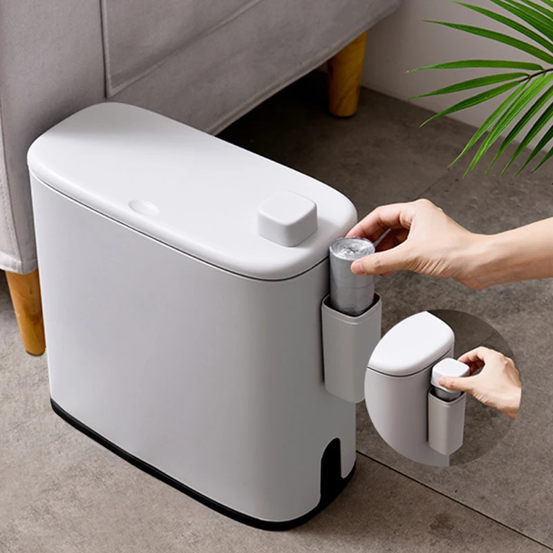 Noic 11L PP ABS узкий тип мусорное ведро для туалета мусорное ведро корзина для мусора коробка для мусора гостиная бытовые инструменты