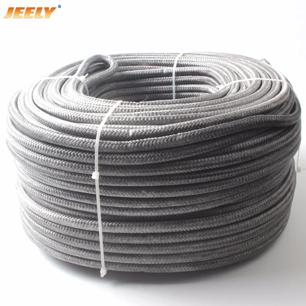 

JEELY 4mm 500m UHMWPE Spectra Core with Polyester Jacket Sailboat Winch Spectra Sheathed Tow Rope