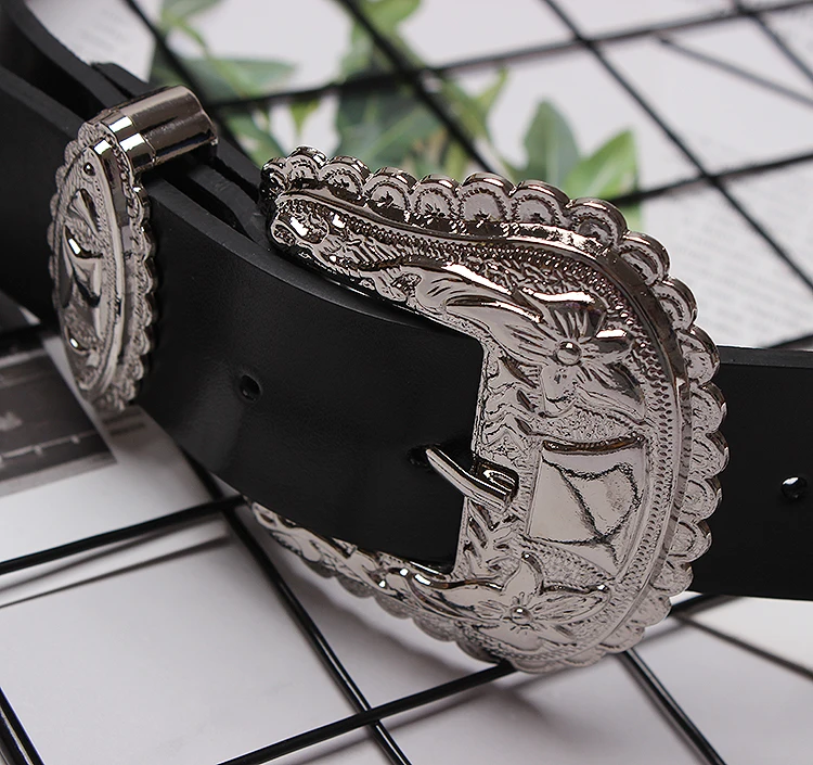 Женская мода barque Пряжка ремень ретро сексуальные черные ремни новые 2019 весна