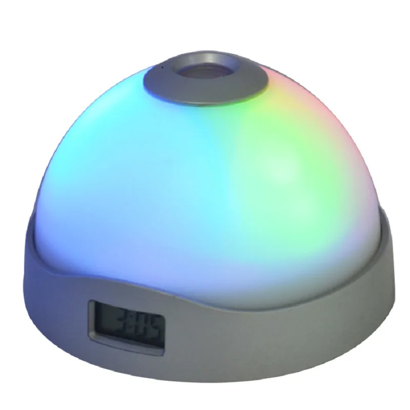 Будильник с проекцией времени функция повтора светодиодная подсветка цифровые