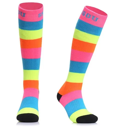 Парные теплые лыжные чулки для женщин и мужчин зимние уличные длинные спортивные