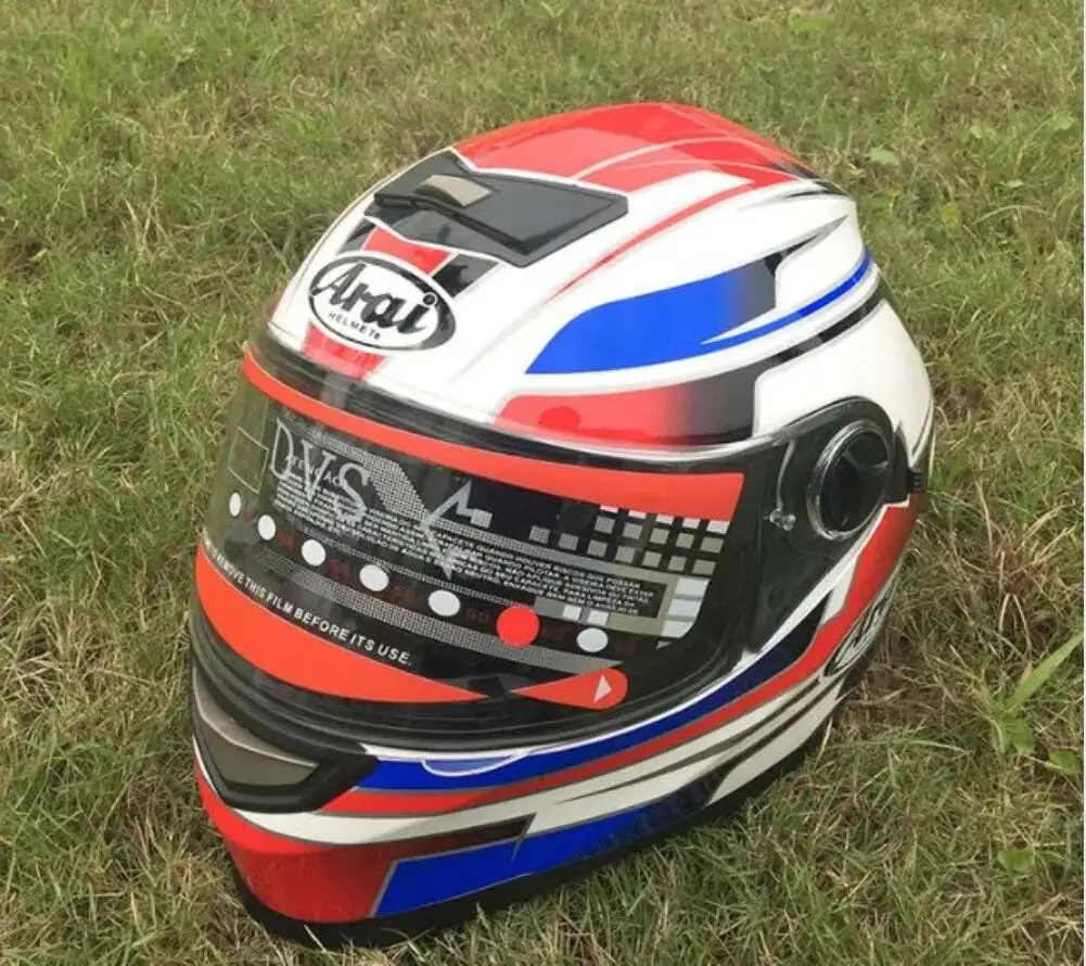 Горячая распродажа! мотоцикл шлем полный шлем arai мужской и женский рыцарь теплый всесезонный можно использовать цвет один мощный