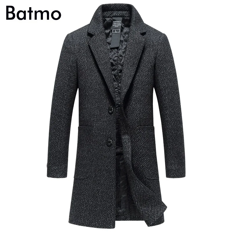 BATMO 2018 Новое поступление зимнее высококачественное шерстяное умное повседневное