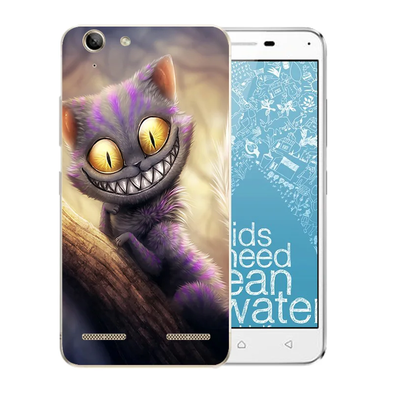 Phone Case for Lenovo Vibe K5 Cover Plus Lemon 3 A6020 Pusscat Pattern Skin Soft TPU Silicon Anti Knock Matte Protector Coque |