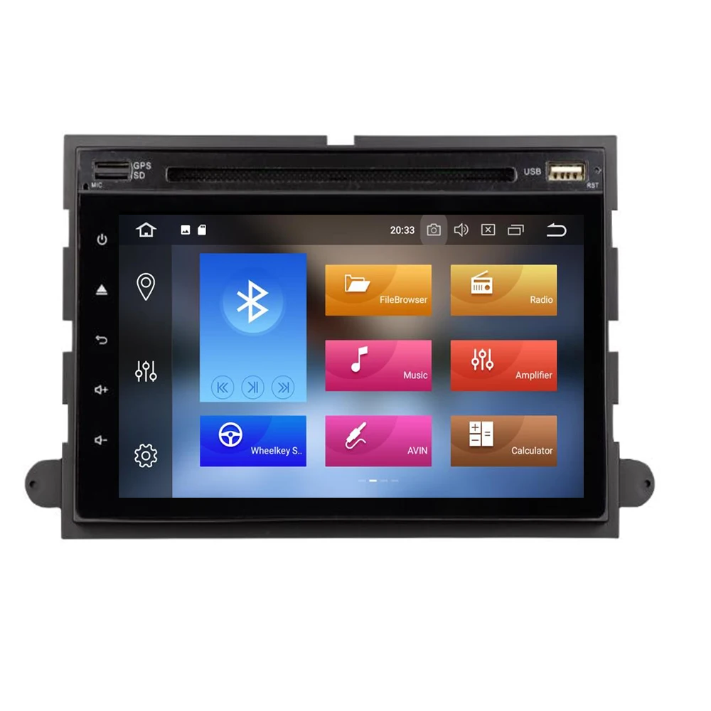 Восьмиядерный Android 10 аудио автомобильный DVD стерео для Ford F150 Fusion Explorer F350 Focus Expedition