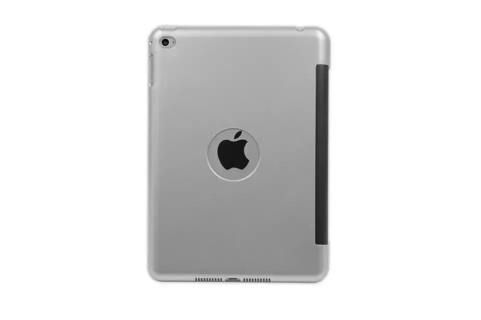 Silver Беспроводная клавиатура Bluetooth чехол из алюминиевого сплава для iPad Mini 4 - Цвет: Silver