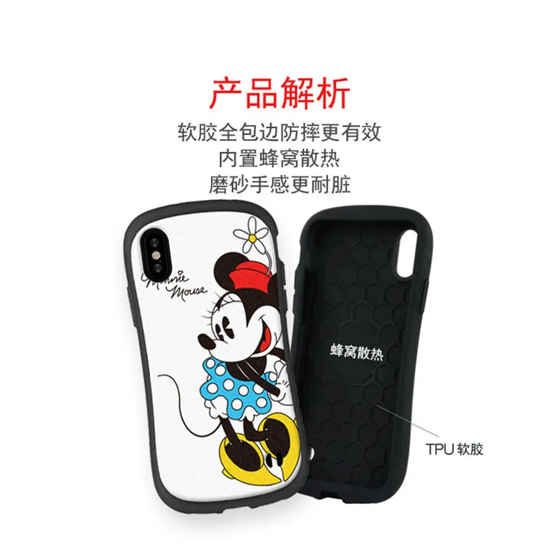 Для Fundas iPhone 7 чехол для Apple X 6 S 8 Plus милый силиконовый телефона |