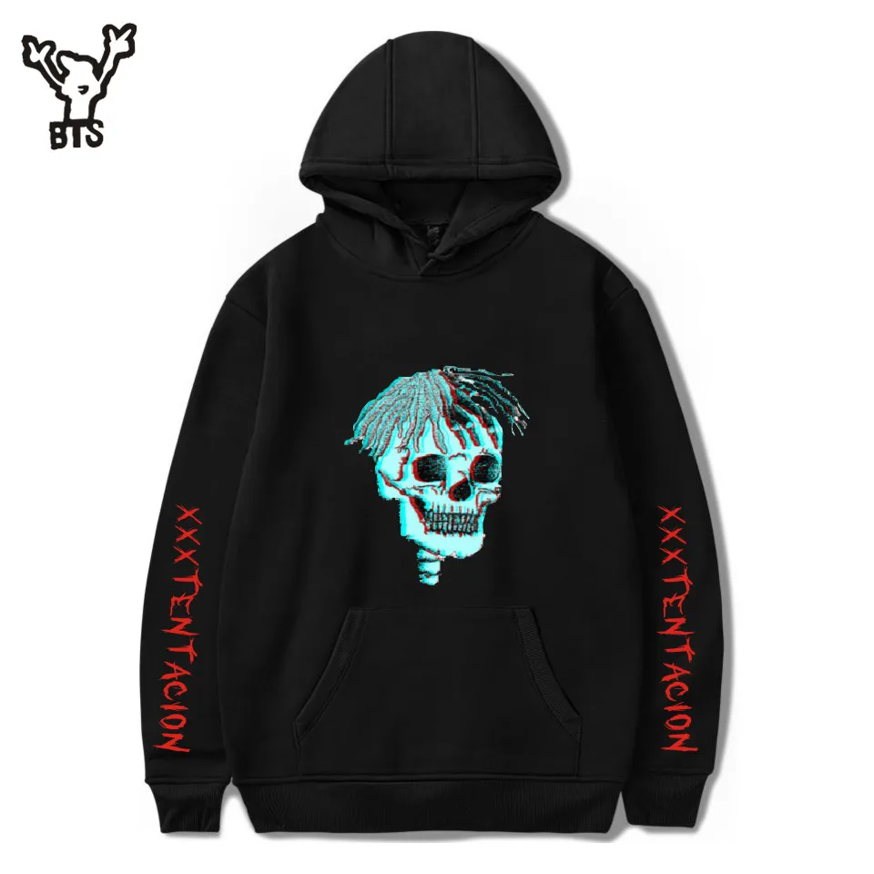 Горячая Распродажа 2018 толстовки в стиле хип хоп свитшоты Raper XXXTentacion Harajuku