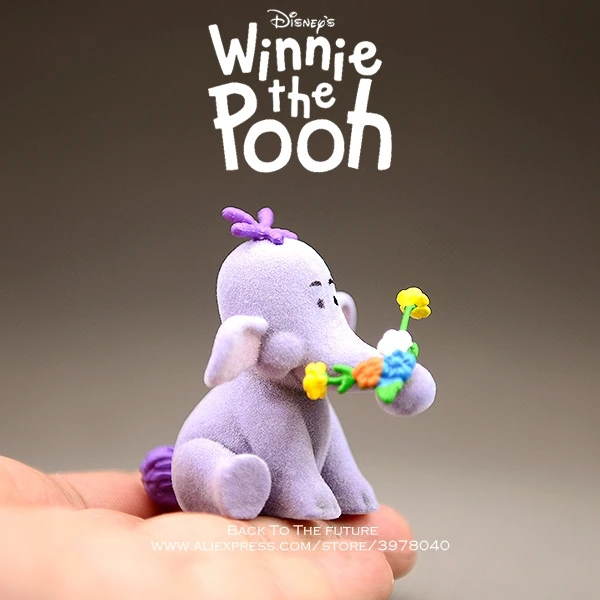 

Disney Winnie the Pooh elephant Lumpy 5cm Action Figure Anime Decoration Collection Figurine Toy model for children gift