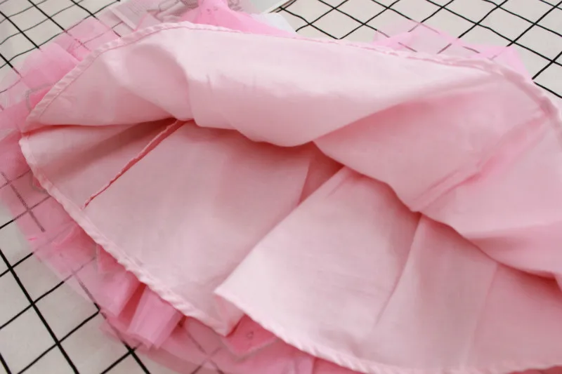 Лето 2019 для девочек юбка с пайетками Прекрасный Арбуз маленьких газовая Детская