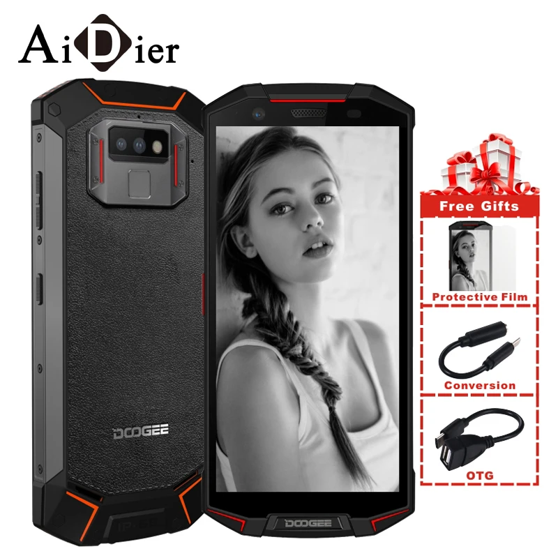 DOOGEE S70 Lite IP68 Водонепроницаемый мобильный телефон 5 99 &quotFHD + Android 8 1 Octa Core 4 GB 64 13.0MP 5500