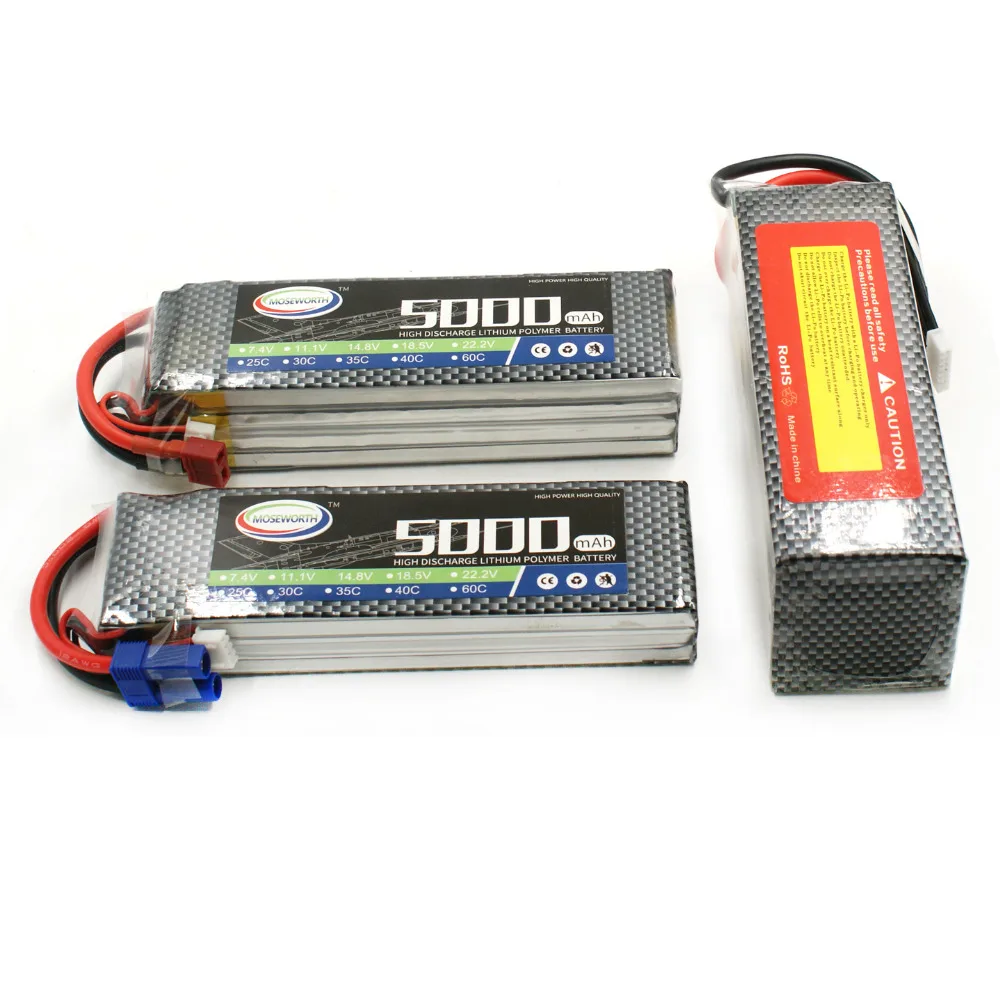 Новый дизайн Радиоуправляемый Дрон Lipo батарея 6S 22 2 в 5000 мАч 25/35/60C для