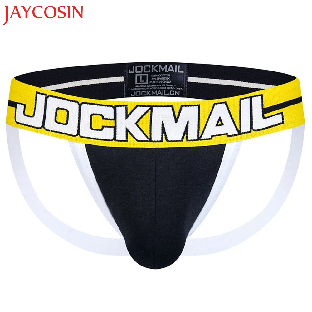 JOCKMAIL Мужское нижнее белье мешочек чашки Шорты Трусы Дышащие Мягкие хлопковые