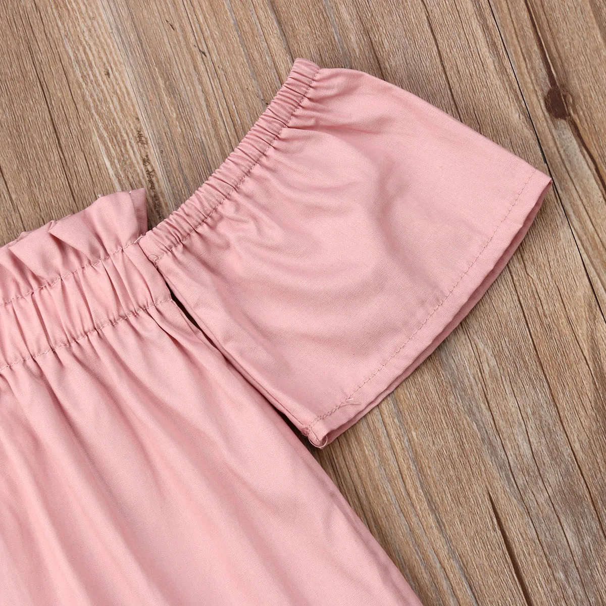 Комплект из 2 предметов для новорожденных и маленьких девочек однотонная