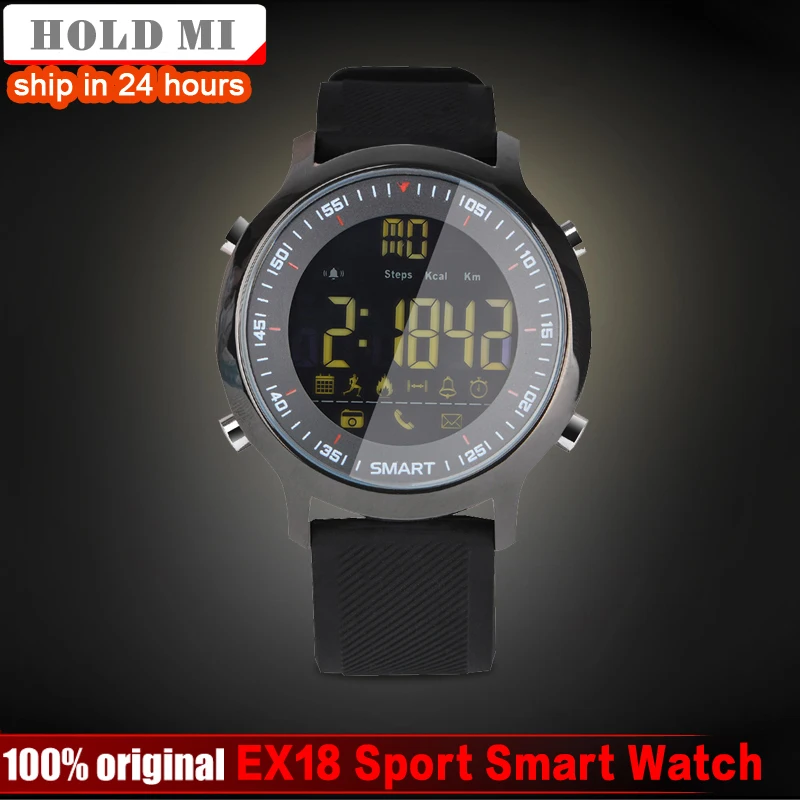 Спортивные Смарт-часы Hold mi EX18 водонепроницаемые IP68 5 АТМ шагомер Xwatch Swim mi ng умные часы Bluetooth часы IOS Android