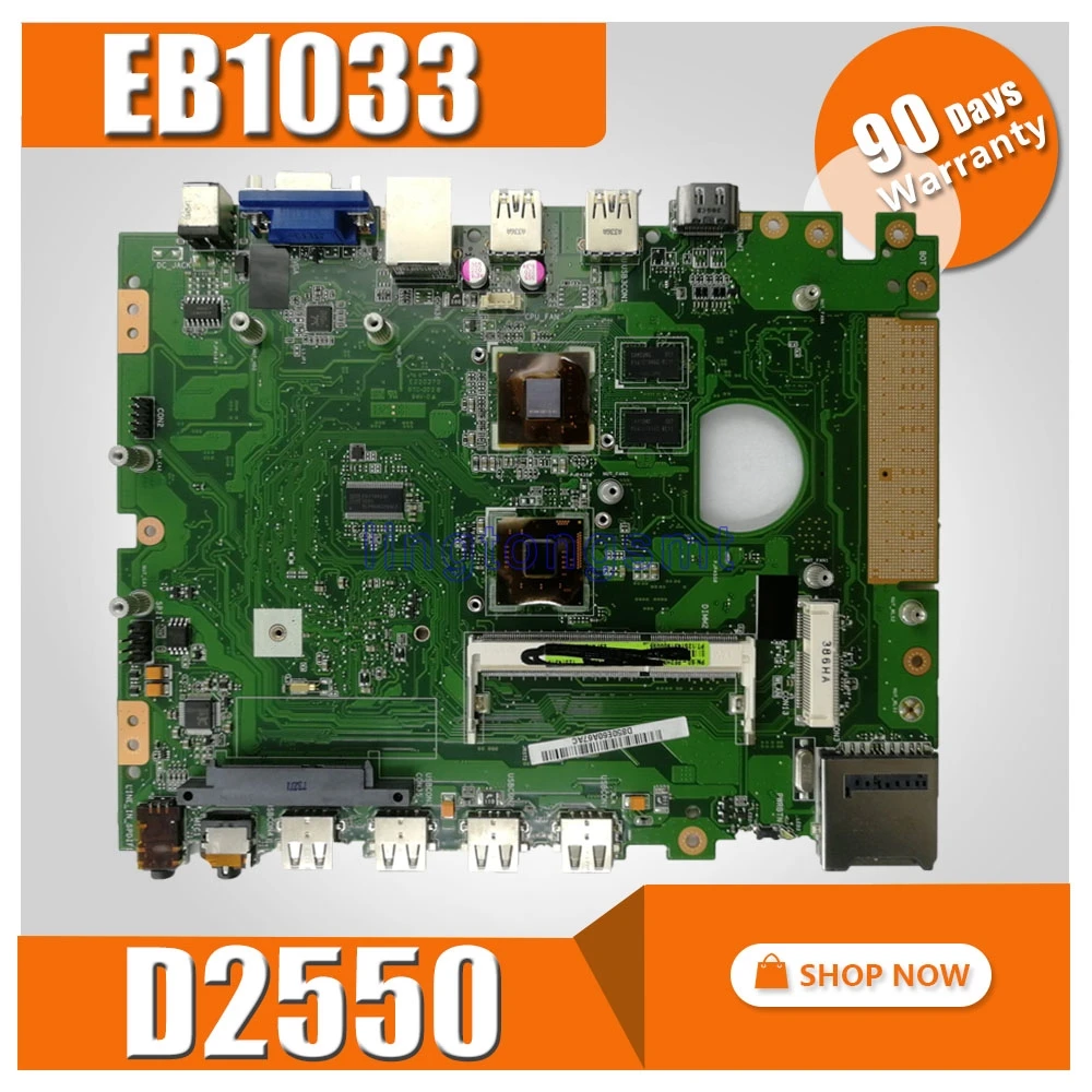 

Все-в-одном EB1033 MAIN_BD. Материнская плата с D2550 для For Asus EB1033 EB103 E1033 100% тест Ok материнская плата