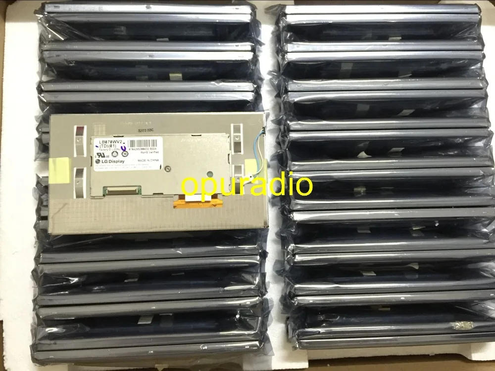 Оптовая продажа 7 дюймов ЖК-дисплей дисплей LB070WV2-TD01 LB070WV2 TD01 экран для Mercedes Buick
