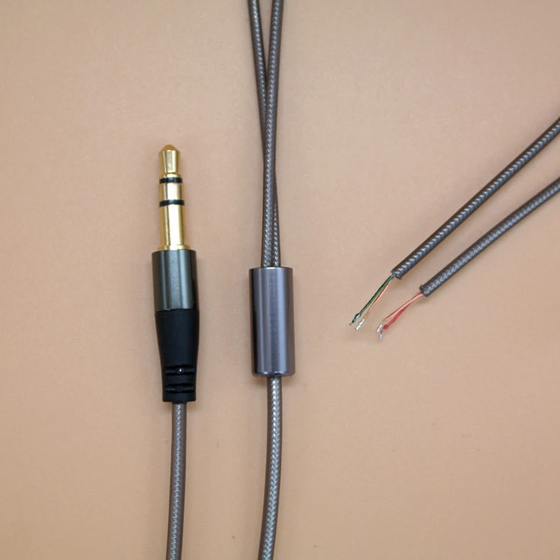 

3-Pole Jack DIY Earphone Cable Repair Replacement for Headphone