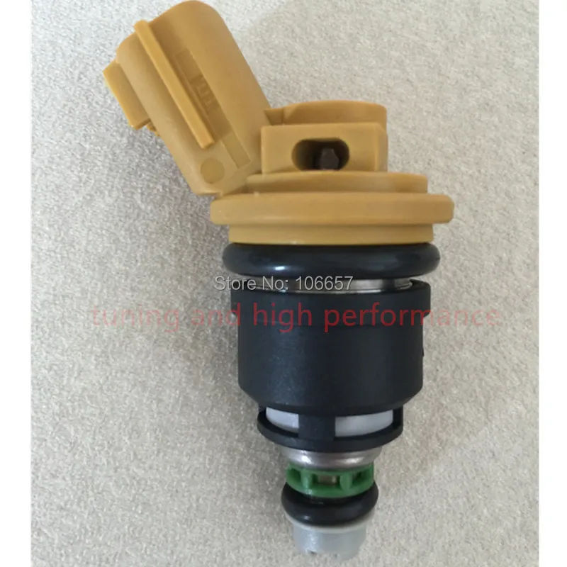 ВЫСОКОПРОИЗВОДИТЕЛЬНЫЙ ВПРЫСКИВАТЕЛЬ ТОПЛИВА SIDE FEED 555CC NISMO 6# 16600-RR543 ЖЕЛТЫЙ ДЛЯ NISSAN 300ZX Z32 RB25DET VG30DETT SR20DET KA24 ON.