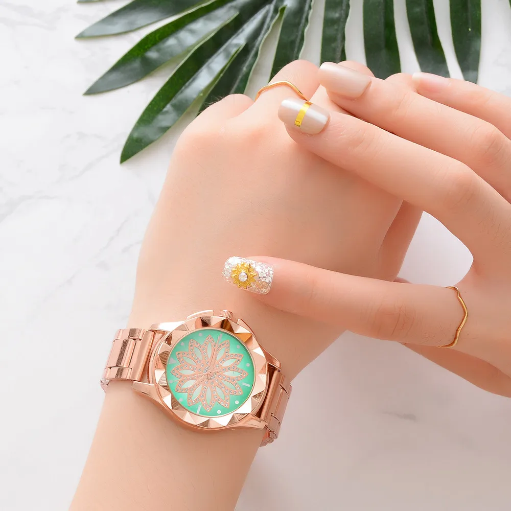 Relojes mujer 2018 Женские повседневные Кварцевые женские кварцевые часы со стальным