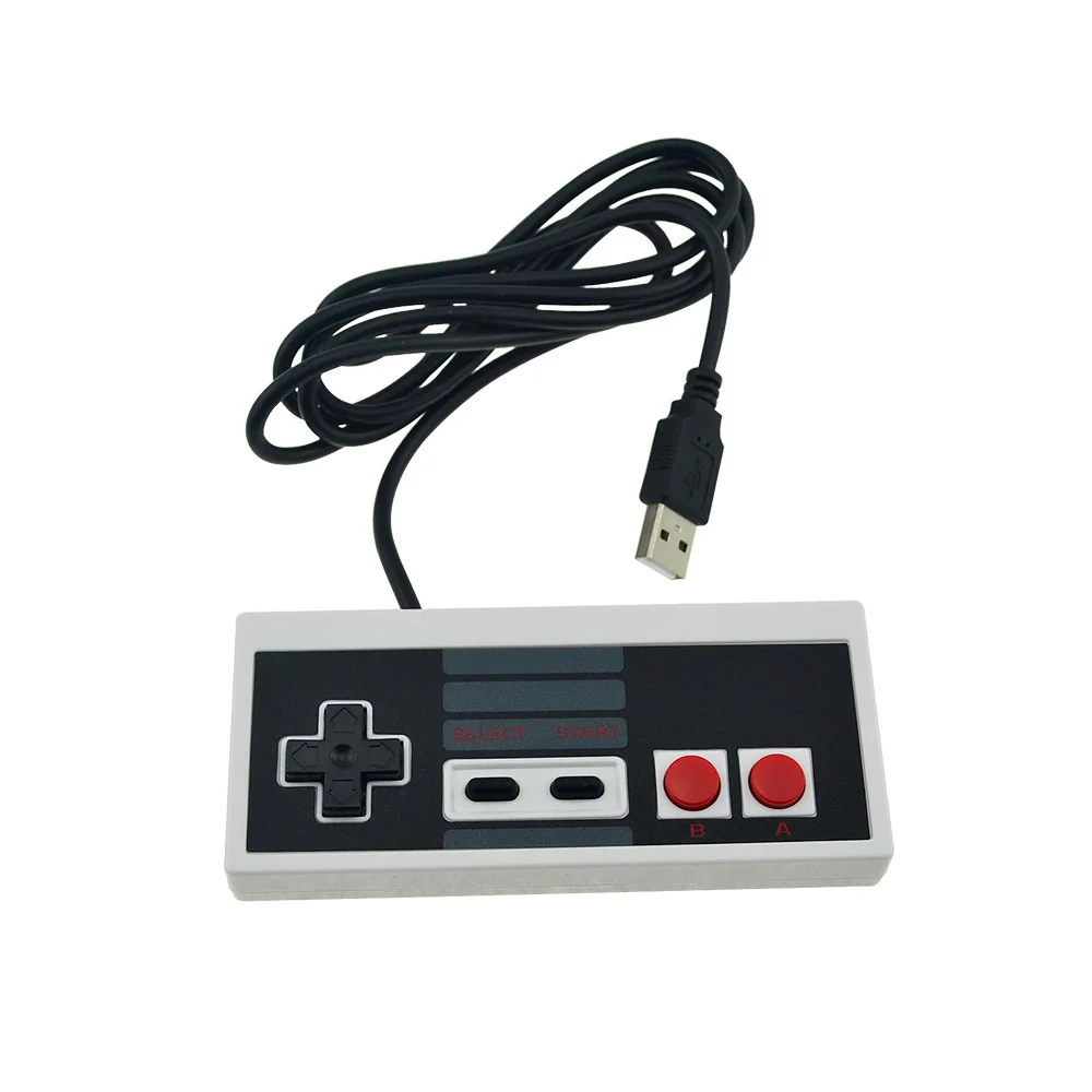 ASIV NES проводной контроллер ручки PC/USB/nes компьютерная игровая ручка в стиле ретро