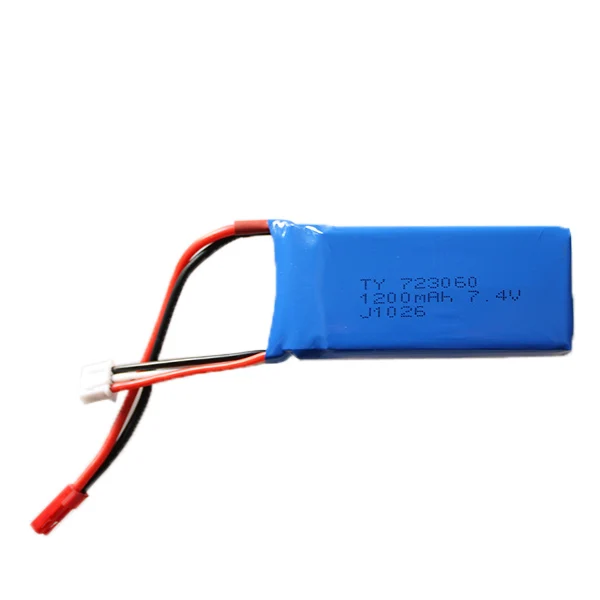 7 4 в 1200 мАч литий полимерная батарея для WLtoys V262 V333 V353B V666 Q212 RC Quadcopter Toys 2S 723060 JST|battery