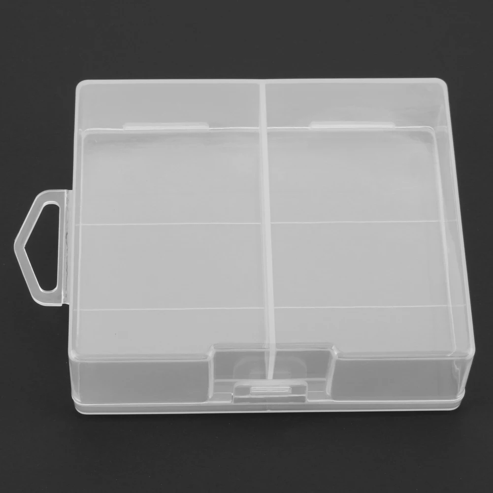 Plastic Battery Storage Case High Transparent Container PP Batteries Box Holder for Maximum 24 X AA |