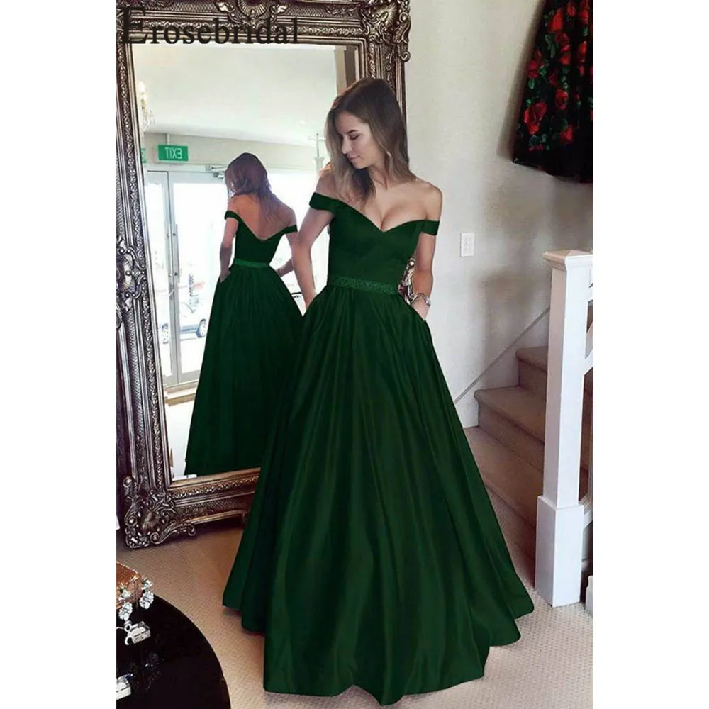 Erosebridal Новое поступление винтажные вечерние платья 2019 трапециевидные с