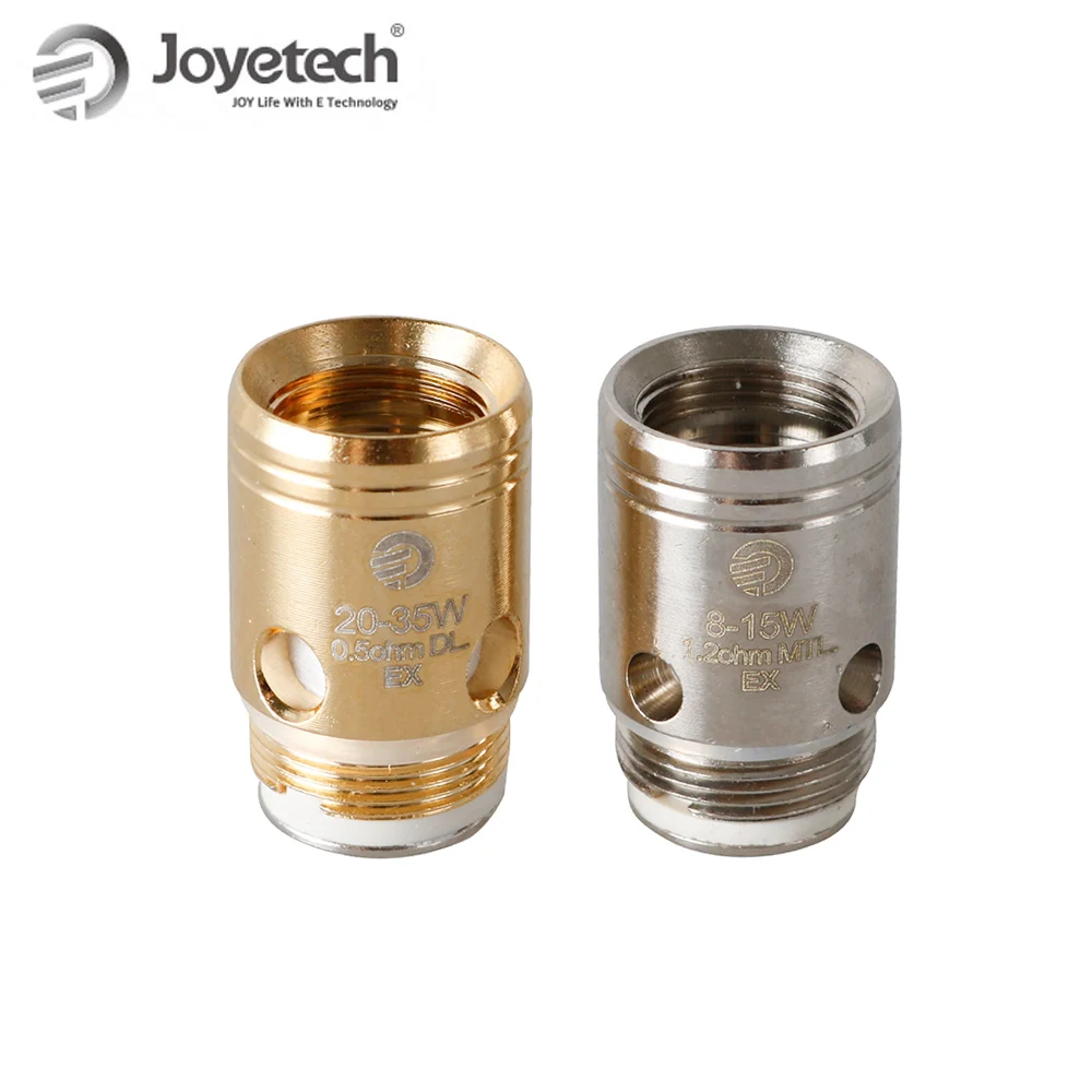 

5/10/15pcs Original Joyetech EX Coil Head 0.5ohm/1.2ohm for Exceed D22/D19/Exceed Air/Exceed Air plus Tank atomizer e cig vape