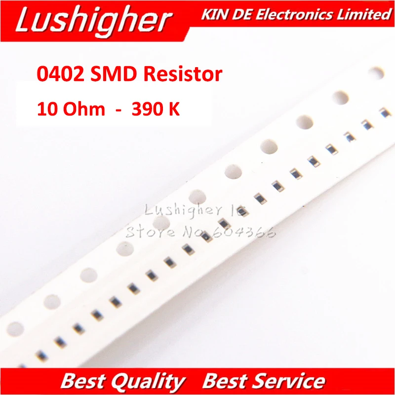 100 шт. резистор 0402 SMD 1% 10 кОм Ом 103 1002 4 7 K 472 2 222 1K 102 200R 49.9R 2K 202 100R 101 300K 12K 11K 390R