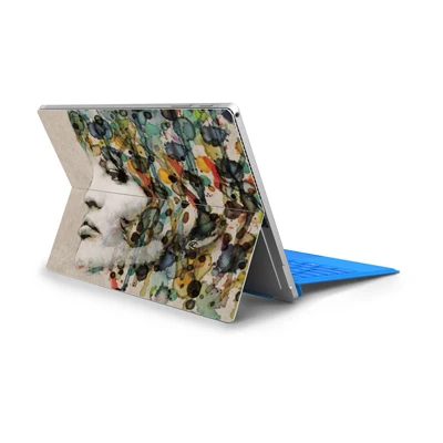 SPS-16(122) Виниловые наклейки для ноутбука microsoft Surface Pro 6 Pro 5 Pro 4 Flower series, чехол для ноутбука Surface Pro 4/5/6 - Color: SPS-16(122)