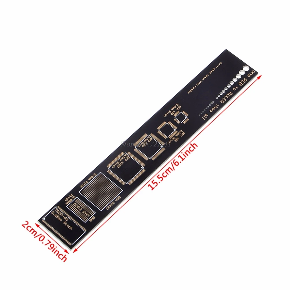 PCB Reference линейка упаковочные единицы для электронных инженеров Прямая