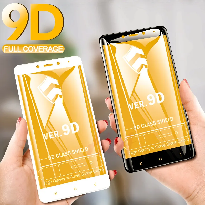 Закаленное стекло для Xiaomi Redmi Note 7 5 6 Pro 4X 5A 6A Plus|Защитные стёкла и плёнки телефонов|