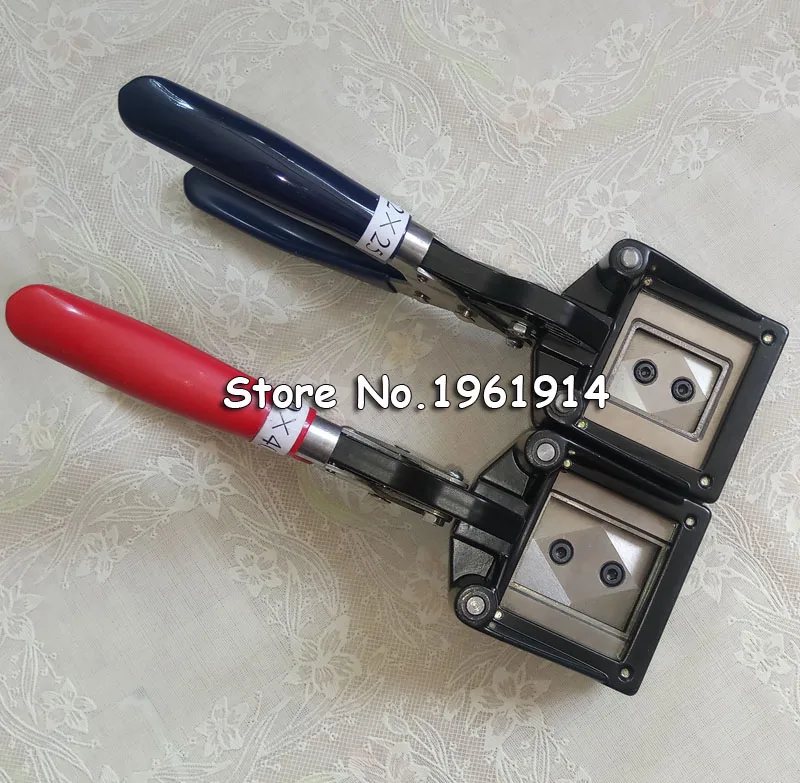 

Hand Held ID Card License Photo Picture Punch Cutter,ID Picture Cutter,30x40mm Right Corner,Passport photo cutter