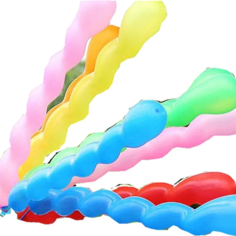 20 шт./лот конфеты цветные Спиральные Воздушные шары/шар Дети Любимый украшение