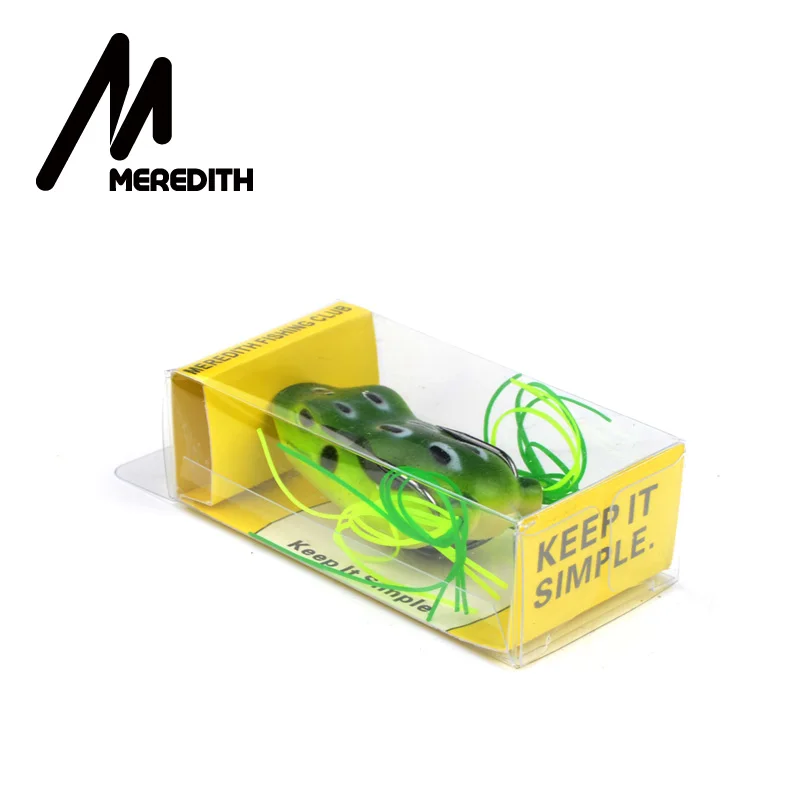 MEREDITH Popper Frog 11 7 г 5 3 см мягкие приманки для ловли окуня|soft baits|lure soft baitfrog lure |