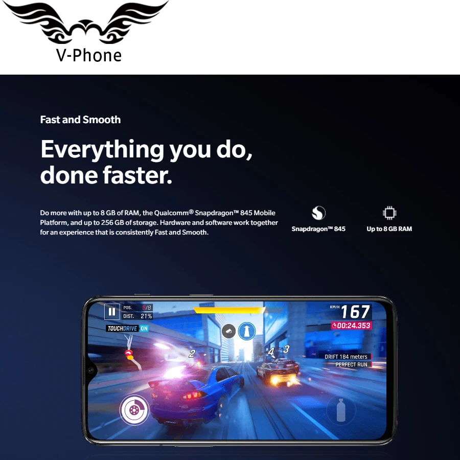 Oneplus 6 T Мобильный телефон 256 Гб ПЗУ 8 ГБ ОЗУ Snapdragon 845 Восьмиядерный 6,4" двойной экран камеры разблокировка NFC водонепроницаемый