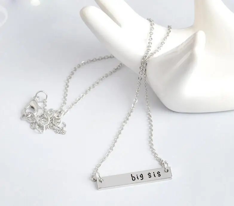 Большой/средний/Горит Sis сестры подруги наборы цепей День матери семейный