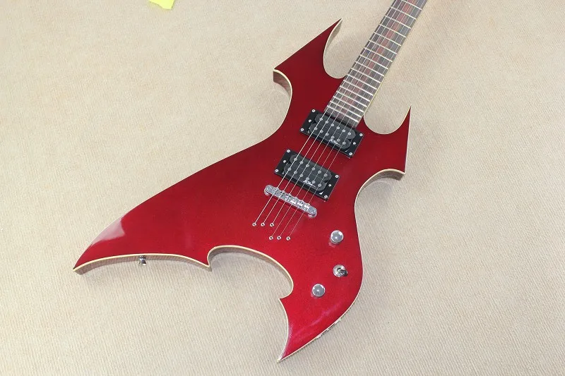 Free shipping 2015 NEW high quality B.C Rich sigmature special Alien metallic Red electric guitar in stock 15-9 | Спорт и